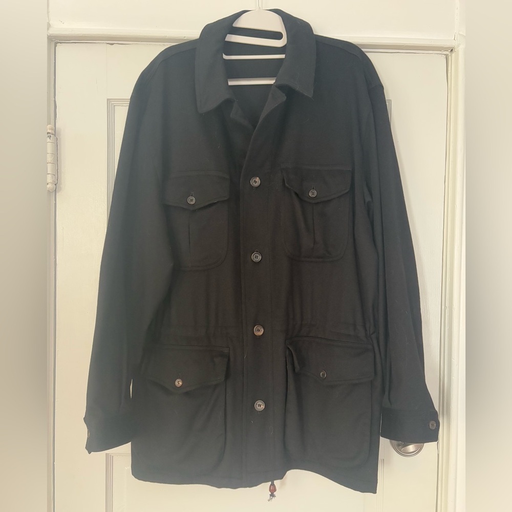Dooney & Bourke Men's Italian Cashmere Shirt/Jacket sz50